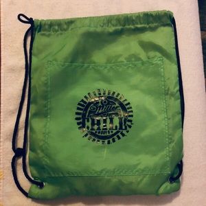 Insulated Miller Lite Kool Pak cinch sak